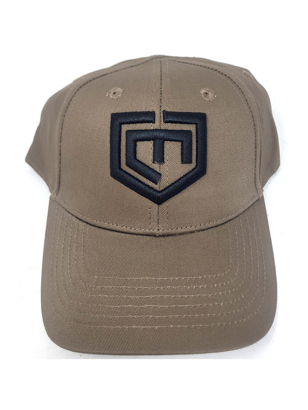 Cannae Pro Gear Logo Ball Cap Tan Adjustable Tactical Hat Embroidered Shield